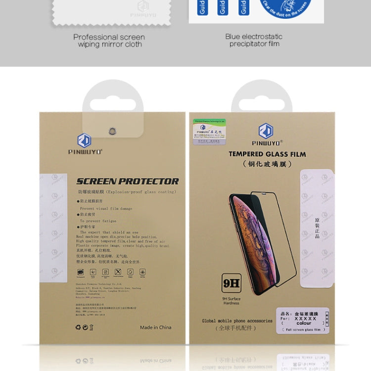 PINWUYO 9H 2.5D Full Glue Tempered Glass Film for HUAWEI Honor8A/Y6 PRO 2019/Y6 2019 - Huawei Tempered Glass by PINWUYO | Online Shopping UK | buy2fix