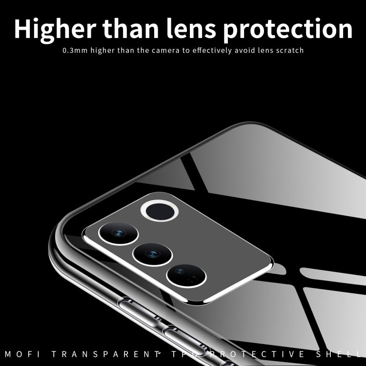 For vivo S17 MOFI Ming Series Ultra-thin TPU Phone Case(Transparent) - vivo Cases by MOFI | Online Shopping UK | buy2fix