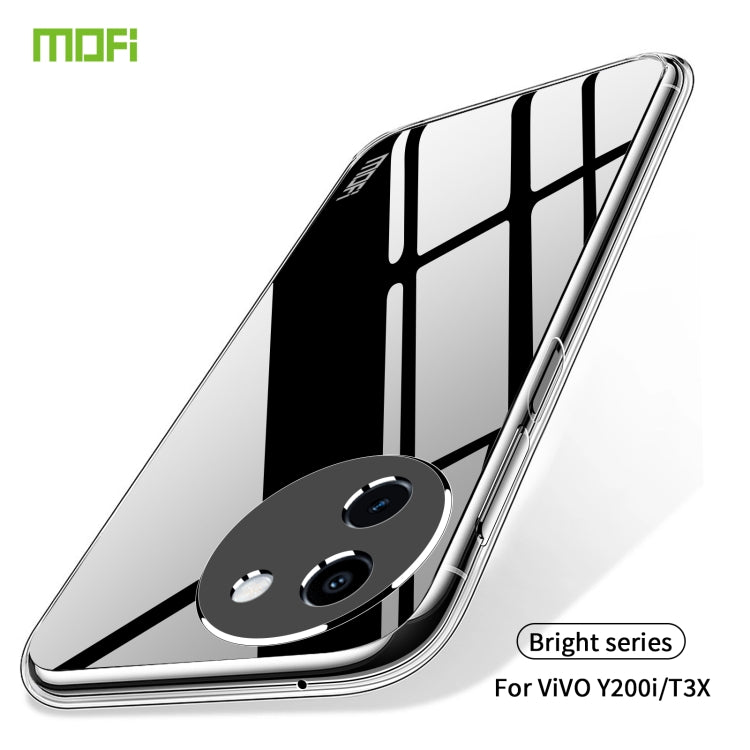 For vivo Y200i / T3X MOFI Ming Series Ultra-thin TPU Phone Case(Transparent) - vivo Cases by MOFI | Online Shopping UK | buy2fix