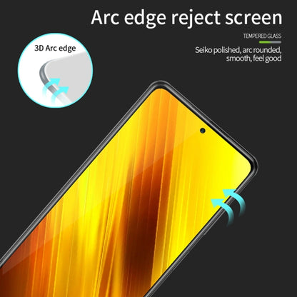 For vivo iQOO Neo8 / Neo8 Pro PINWUYO 9H 3D Curved Full Screen Explosion-proof Tempered Glass Film(Black) - vivo Tempered Glass by PINWUYO | Online Shopping UK | buy2fix