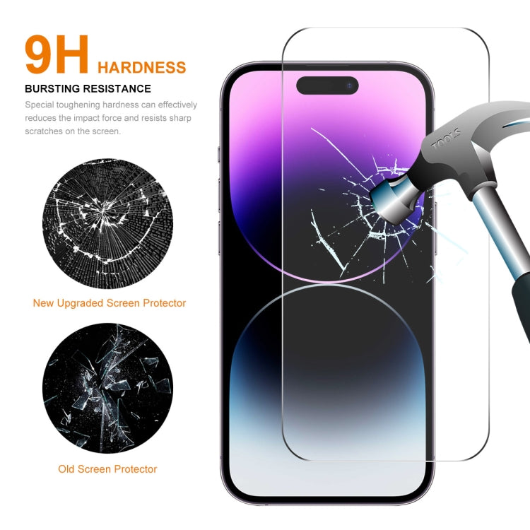 For iPhone 16 Plus ENKAY Hat-Prince 0.26mm 9H 2.5D High Aluminum-silicon Tempered Glass Film - iPhone 16 Plus Tempered Glass by ENKAY | Online Shopping UK | buy2fix