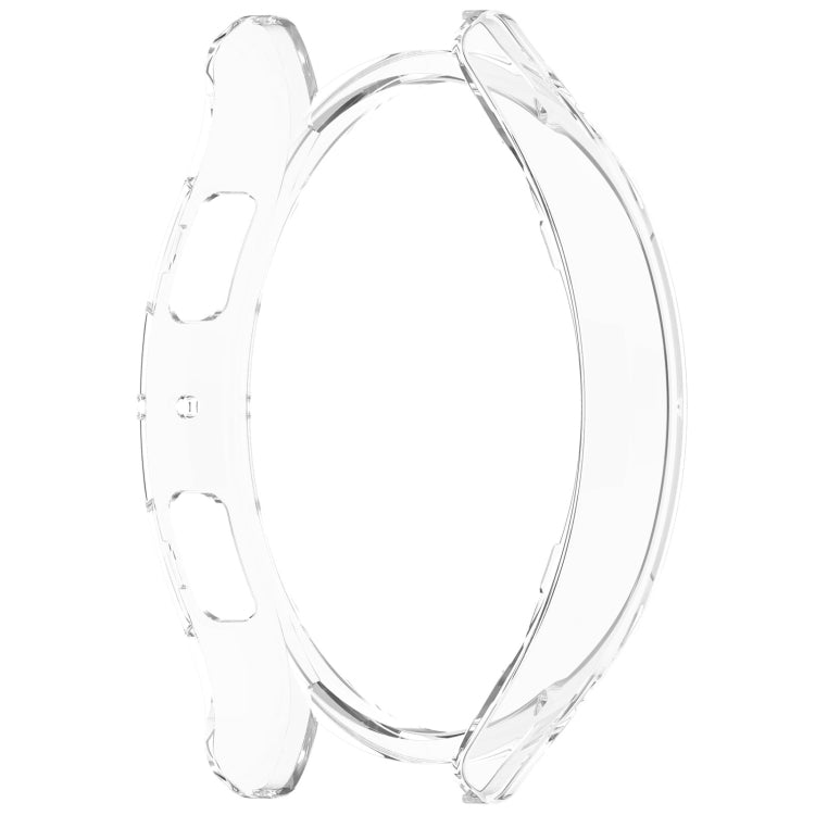 For Samsung Galaxy Watch 6 40mm Half Coverage Hollow PC Watch Protective Case(Transparent) - Watch Cases by buy2fix | Online Shopping UK | buy2fix