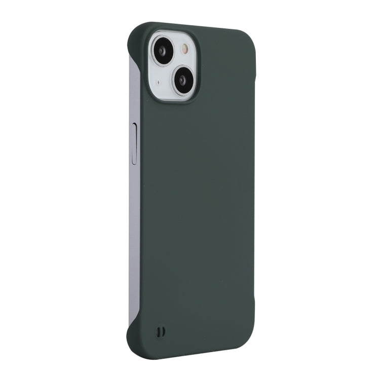 For iPhone 15 Plus ENKAY Ultra-thin Matte Frameless PC Phone Case(Dark Green) - iPhone 15 Plus Cases by ENKAY | Online Shopping UK | buy2fix