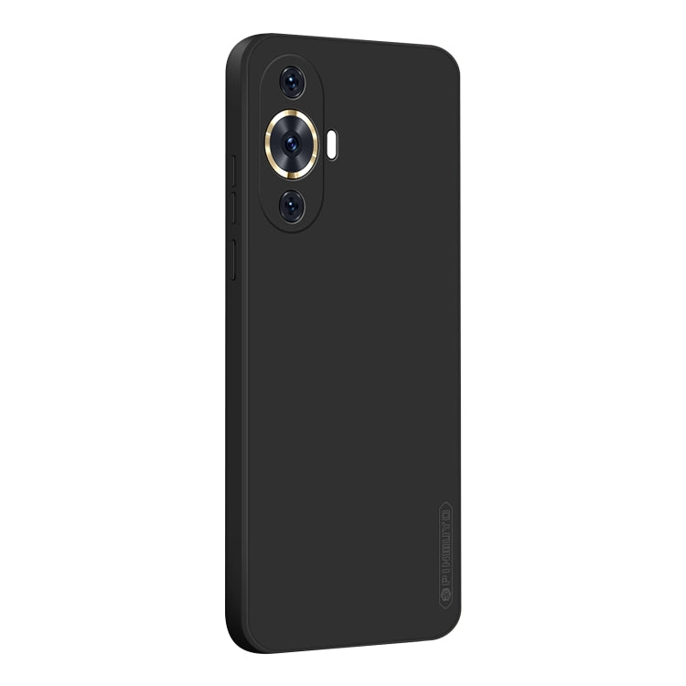 For Huawei nova 11 Pro / 11 Ultra PINWUYO Sense Series Liquid Silicone TPU Phone Case(Black) - Huawei Cases by PINWUYO | Online Shopping UK | buy2fix