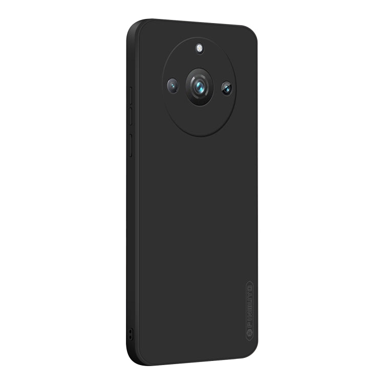 For Realme 11 4G PINWUYO Sense Series Liquid Silicone TPU Phone Case(Black) - Realme Cases by PINWUYO | Online Shopping UK | buy2fix