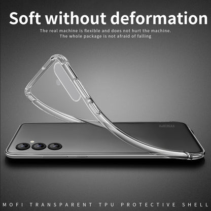 For Samsung Galaxy S25+ 5G MOFI Ming Series Ultra-thin TPU Phone Case(Transparent) - Galaxy S25+ 5G Cases by MOFI | Online Shopping UK | buy2fix