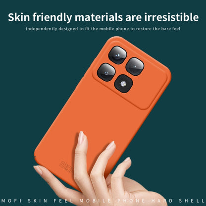 For Xiaomi Redmi K70 Ultra MOFI Qin Series Skin Feel All-inclusive PC Phone Case(Blue) - Xiaomi Cases by MOFI | Online Shopping UK | buy2fix