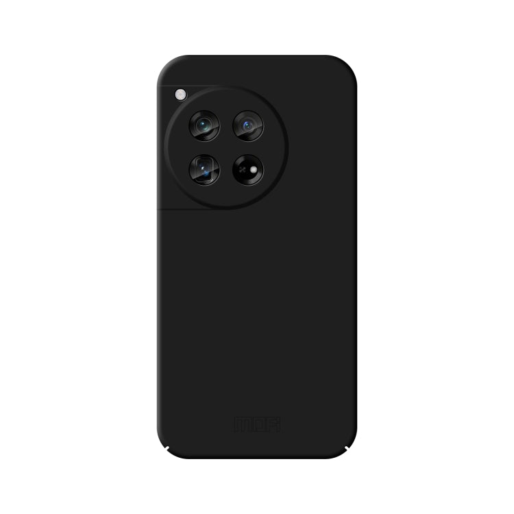 For OnePlus 12 MOFI Qin Series Skin Feel All-inclusive PC Phone Case(Black) - OnePlus Cases by MOFI | Online Shopping UK | buy2fix