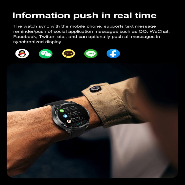 S9 1.53 inch Color Screen Smart Watch, Support Bluetooth Call / Heart Rate / Blood Pressure / Blood Oxygen Monitoring(Black) - Smart Watches by buy2fix | Online Shopping UK | buy2fix