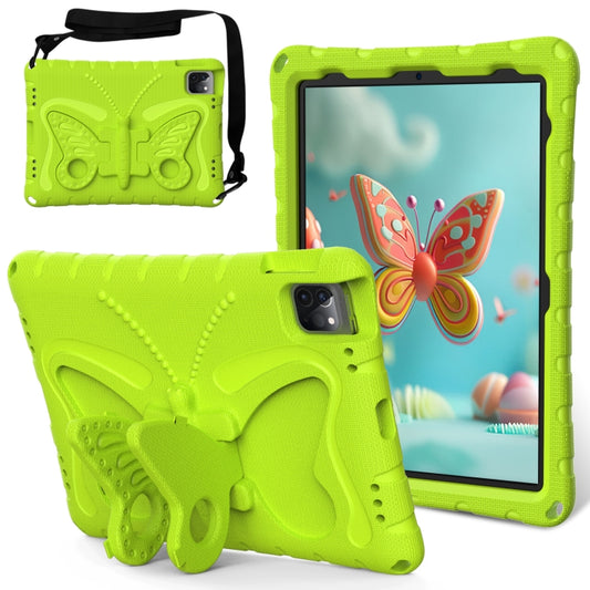 For iPad Air 11 2025 / 2024 Butterfly Bracket EVA Shockproof Tablet Case(Mint Green) - iPad Air 11 2025 / 2024 Cases by buy2fix | Online Shopping UK | buy2fix