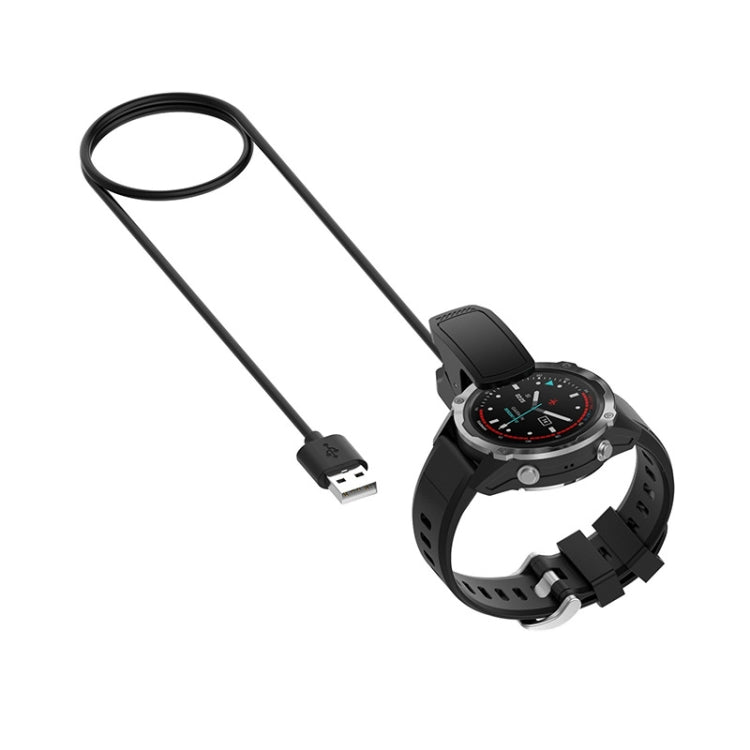 For Garmin Descent MK3i Smart Watch USB Charging Cable With Data Function(Black) - Charger by buy2fix | Online Shopping UK | buy2fix