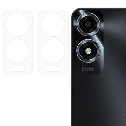 For OPPO A2x 5G 2pcs ENKAY 9H Rear Camera Lens Tempered Glass Film(Transparent) - OPPO Tempered Glass by ENKAY | Online Shopping UK | buy2fix