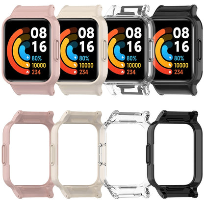 For Redmi Watch 4 Half Pack PC Watch Protective Case(Creamy White) - Watch Cases by buy2fix | Online Shopping UK | buy2fix