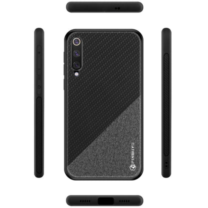 PINWUYO Honors Series Shockproof PC + TPU Protective Case for Xiaomi Mi 9 SE(Black) - Xiaomi Cases by PINWUYO | Online Shopping UK | buy2fix