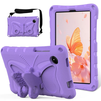 For Xiaomi Redmi Pad SE 8.7 2024 Butterfly Bracket EVA Shockproof Tablet Case(Light Purple) - More Tablet Cases by buy2fix | Online Shopping UK | buy2fix