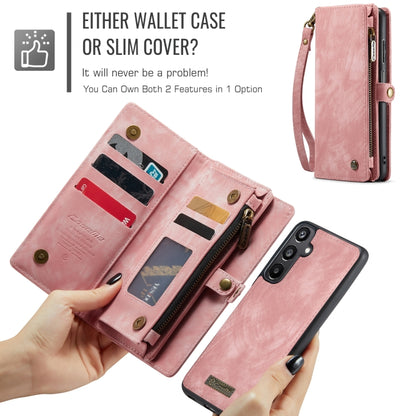 For Samsung Galaxy A16 5G CaseMe 008 Detachable Multifunctional Leather Phone Case(Pink) - Galaxy Phone Cases by CaseMe | Online Shopping UK | buy2fix