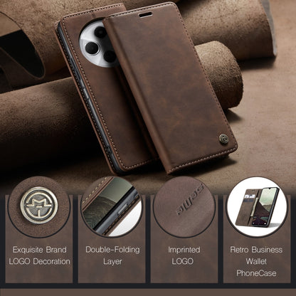 For Redmi 14C CaseMe 013 Multifunctional Horizontal Flip Leather Phone Case(Coffee) - 14C Cases by CaseMe | Online Shopping UK | buy2fix