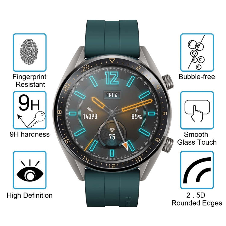 0.26mm 2.5D Tempered Glass Film for HUAWEI Watch GT Activ/GT Elegant - Screen Protector by ENKAY | Online Shopping UK | buy2fix