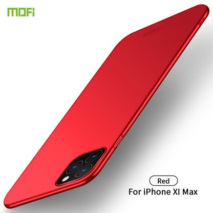 For iPhone 11 Pro Max MOFI Frosted PC Ultra-thin Hard Case (Red) - iPhone 11 Pro Max Cases by MOFI | Online Shopping UK | buy2fix