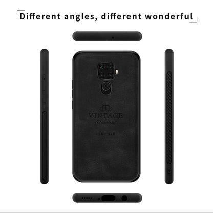 PINWUYO Shockproof Waterproof Full Coverage PC + TPU + Skin Protective Case for Huawei Nova 5i Pro / Mate 30 Lite(Black) - Huawei Cases by PINWUYO | Online Shopping UK | buy2fix