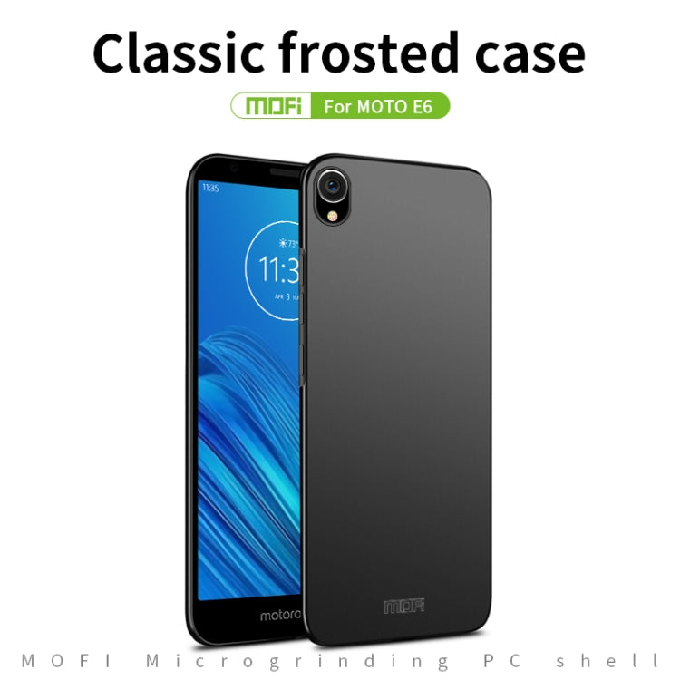 MOFI Frosted PC Ultra-thin Hard Case for Motorola Moto E6(Rose gold) - Motorola Cases by MOFI | Online Shopping UK | buy2fix