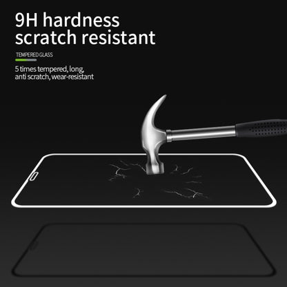 For iPhone 11 Pro Max   MOFI 9H 2.5D Full Screen Tempered Glass Film(Black) - iPhone 11 Pro Max Tempered Glass by MOFI | Online Shopping UK | buy2fix