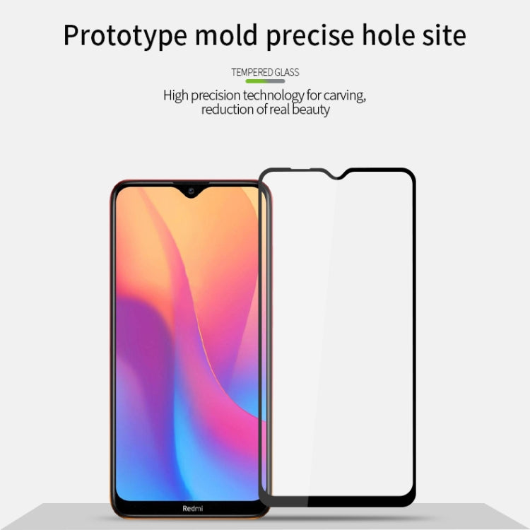 For Xiaomi RedMi 8A MOFI 9H 2.5D Full Screen Tempered Glass Film(Black) -  by MOFI | Online Shopping UK | buy2fix