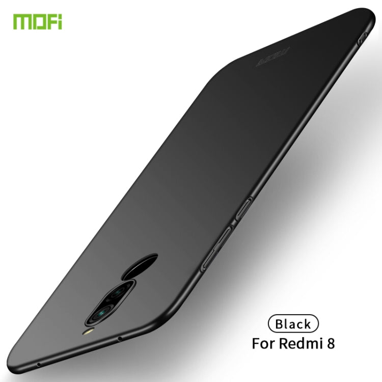 For Xiaomi RedMi 8 MOFI Frosted PC Ultra-thin Hard Case(Black) - Xiaomi Cases by MOFI | Online Shopping UK | buy2fix