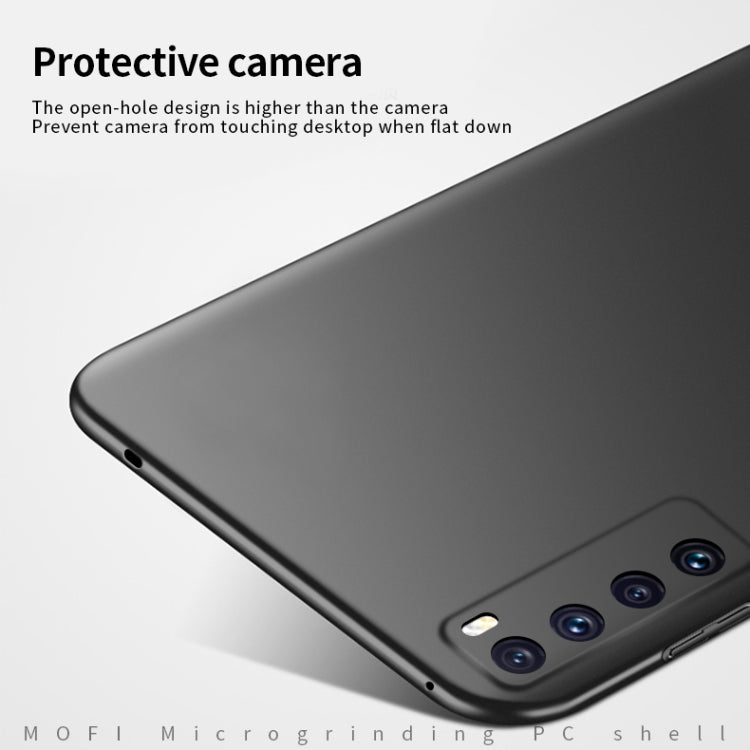 For Huawei Nova 7 MOFI Frosted PC Ultra-thin Hard Case(Black) - Huawei Cases by MOFI | Online Shopping UK | buy2fix