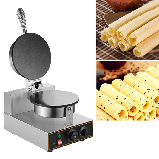 Stainless Steel Single-head Egg Roll Machine Ice Cream Crisp Egg Roller, Size:320x250x178cm - Cooking Tools by buy2fix | Online Shopping UK | buy2fix