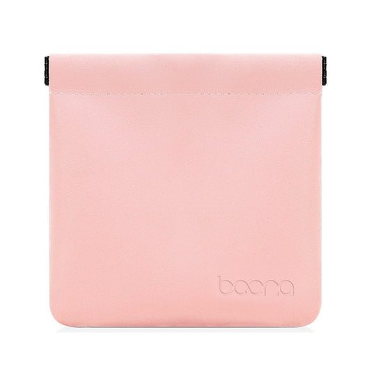 2 PCS Baona Earphone Data Cable Storage Bag Mini Portable U Disk Earphone Bag, Size:Large(Petal Pink) - Other Case by Baona | Online Shopping UK | buy2fix