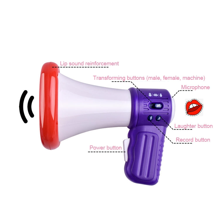 Children Handheld Microphone Speakers Sounder Loudspeaker Electric Music Tricks Toys, Random Color Delivery - Music Toys by buy2fix | Online Shopping UK | buy2fix