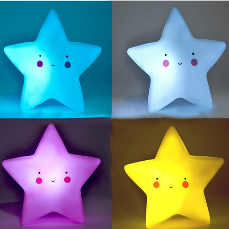 LED Bedroom Bedside Children Room Stars Cartoon Night Light(White) - Night Lights by buy2fix | Online Shopping UK | buy2fix