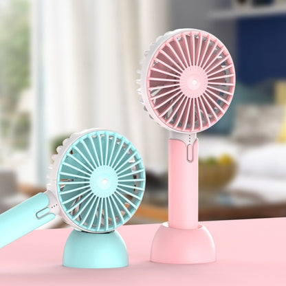 Desktop Portable Handheld Mini Silent Fan, Colour: X2 Pink - Electric Fans by buy2fix | Online Shopping UK | buy2fix