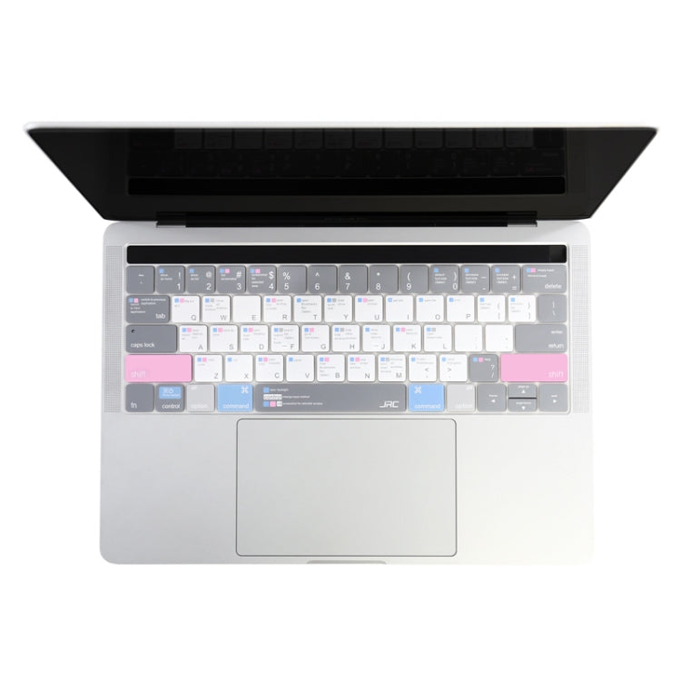 JRC English Version Colored Silicone Laptop Keyboard Protective Film For MacBook Air 13.3 inch A1369 & A1466(Soothing Color) - Keyboard Protector by JRC | Online Shopping UK | buy2fix