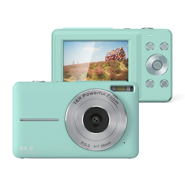 DC403L-AF 2.4-Inch 16X Zoom HD Digital Camera Mini Children Photography Camera UK Plug(Green) - Children Cameras by buy2fix | Online Shopping UK | buy2fix