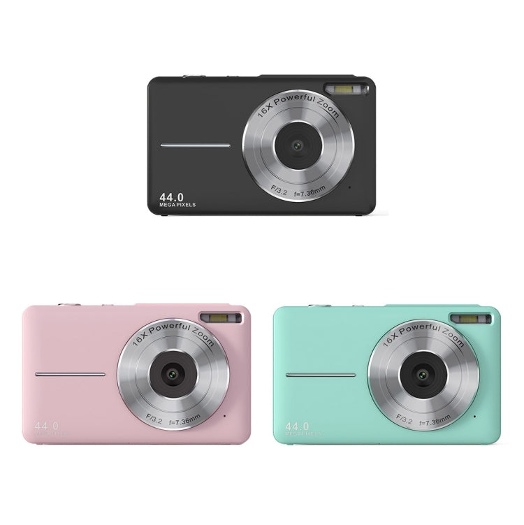 DC403L-AF 2.4-Inch 16X Zoom HD Digital Camera Mini Children Photography Camera AU Plug(Pink) - Children Cameras by buy2fix | Online Shopping UK | buy2fix