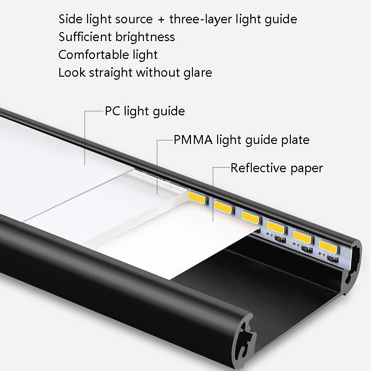 Intelligent Automatic Human Body Induction Wireless LED Lamp 40cm(Silver + Warm Light) - Sensor LED Lights by buy2fix | Online Shopping UK | buy2fix