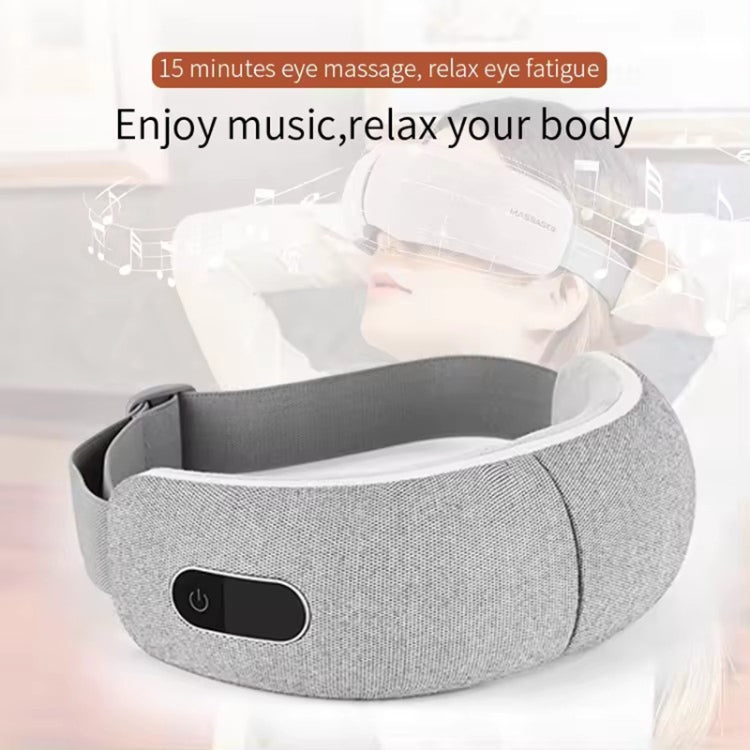 Three-Layer Airbag Smart Eye Massager, Specification: English(Grey) - Massage & Relaxation by buy2fix | Online Shopping UK | buy2fix