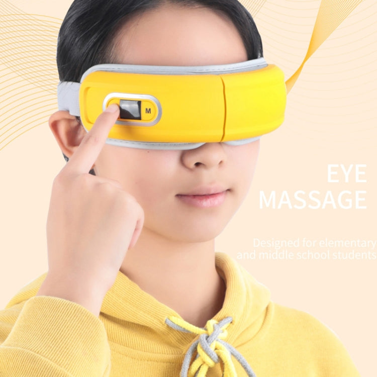 Children Smart Eye Protector Eye Hot Compress Vision Goggles(Yellow) - Massage & Relaxation by buy2fix | Online Shopping UK | buy2fix