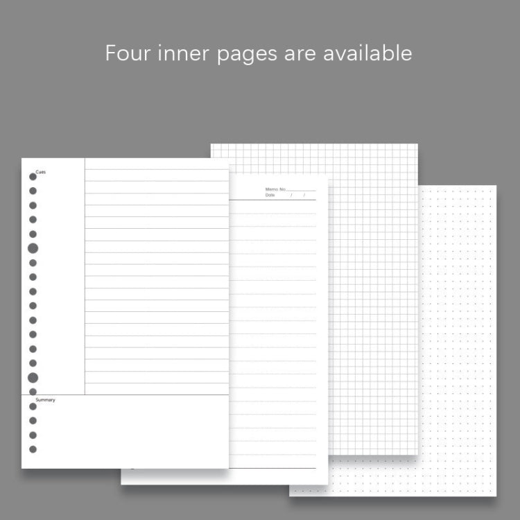 Transparent Matte PP Soft Shell Cover Hand Accountive Page, Style: A5 Horizontal Core - Notebooks by buy2fix | Online Shopping UK | buy2fix