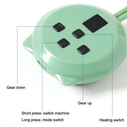 Home Electric Smart Cervical Spine Pulse Massager, Style: Ordinary Model(Green) - Massage & Relaxation by buy2fix | Online Shopping UK | buy2fix