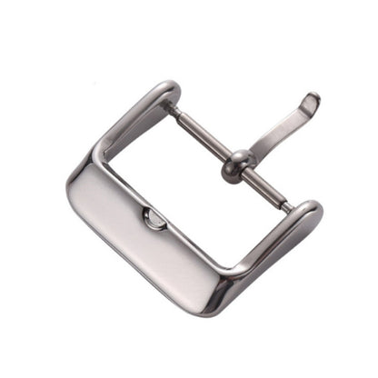 5pcs IP Plated Stainless Steel Pin Buckle Watch Accessories, Color: Rose Gold 18mm - Watch Accessories & Parts by buy2fix | Online Shopping UK | buy2fix