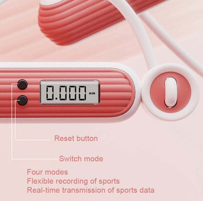 Fitness Sport Intelligent Electronic Counting Skipping Rope, Style: Small Ball Dual Use (Carmine) - Sporting goods by buy2fix | Online Shopping UK | buy2fix