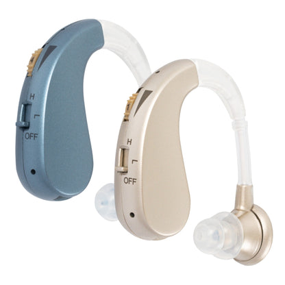 Hearing Aid Audiphones Sound Amplifier US Plug(Blue) - Hearing Aids by buy2fix | Online Shopping UK | buy2fix