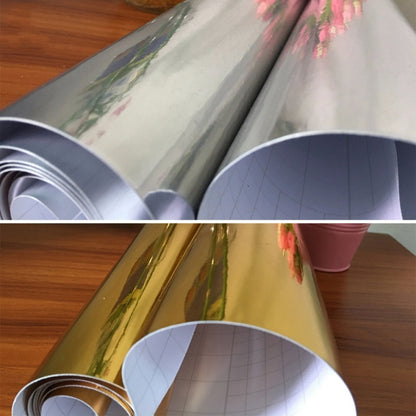 30cm x 100cm Glossy Metal Self Adhesive Vinyl Film DIY Cup Sticker Car Sticker, Color: Rose Gold - Decorative Sticker by buy2fix | Online Shopping UK | buy2fix