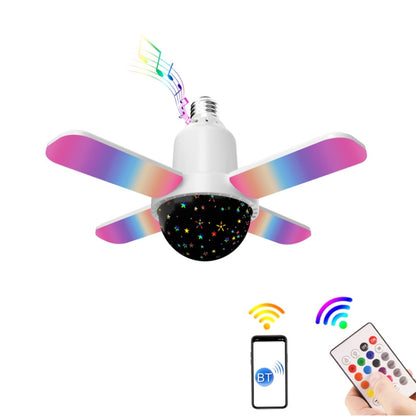 LY-002 24W Mini Bluetooth RGB Light Effect Foldable Music Light(Starry Light) - Smart Light Bulbs by buy2fix | Online Shopping UK | buy2fix