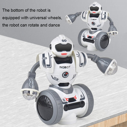 Intelligent Early Education Sound and Light Mechanical Robot Toys, Color: 15 Blue - RC Robots by buy2fix | Online Shopping UK | buy2fix