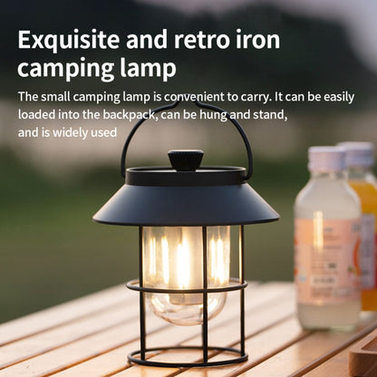 Portable Hanging Handheld Camping Light Outdoor LED Lighting with Power Function(Black) - Camping Lighting by buy2fix | Online Shopping UK | buy2fix