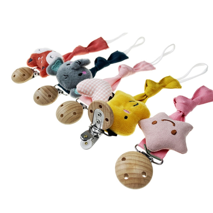 Animal Head Pacifier Chain Newborn Pacifier Clip, Style: Dinosaur - Cups & Silicone Nipple by buy2fix | Online Shopping UK | buy2fix